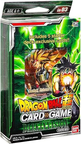 Dragon Ball Z Super The Dark Invasion Starter Deck Series 3 Cross Worlds