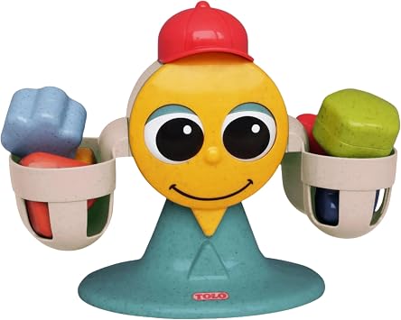 Tolo My First Scales | Interactive Balancing Toy for Babies 12+ Months | 6 colorful shapes, rattle sounds, baby toys, cause & effect, learning, 1 year, reasoning skills play, hand-eye coordination