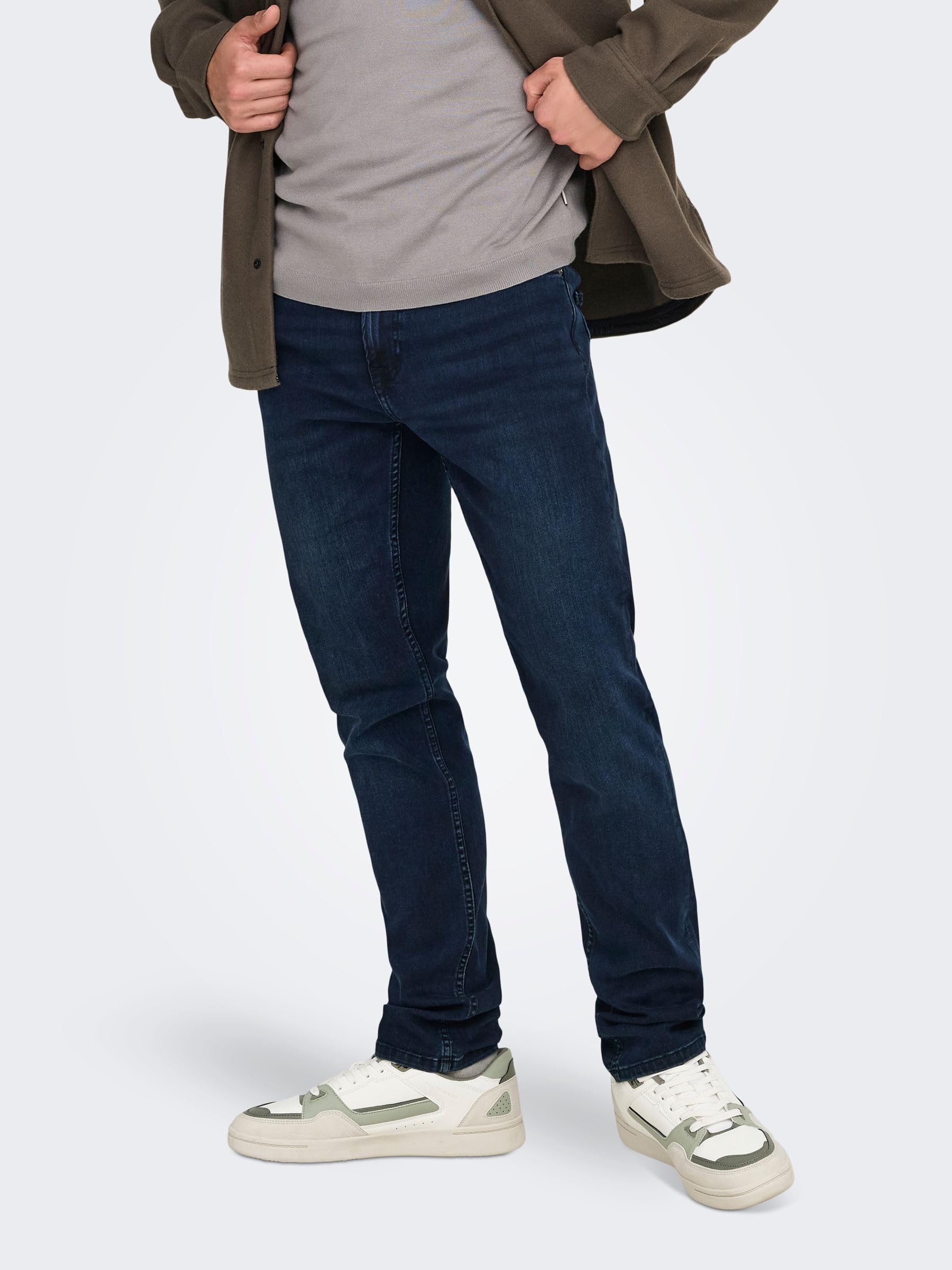 Only & Sons Onsloom Slim B.black 4976 Dnm Jeans Noos - Spodnie Mężczyźni
