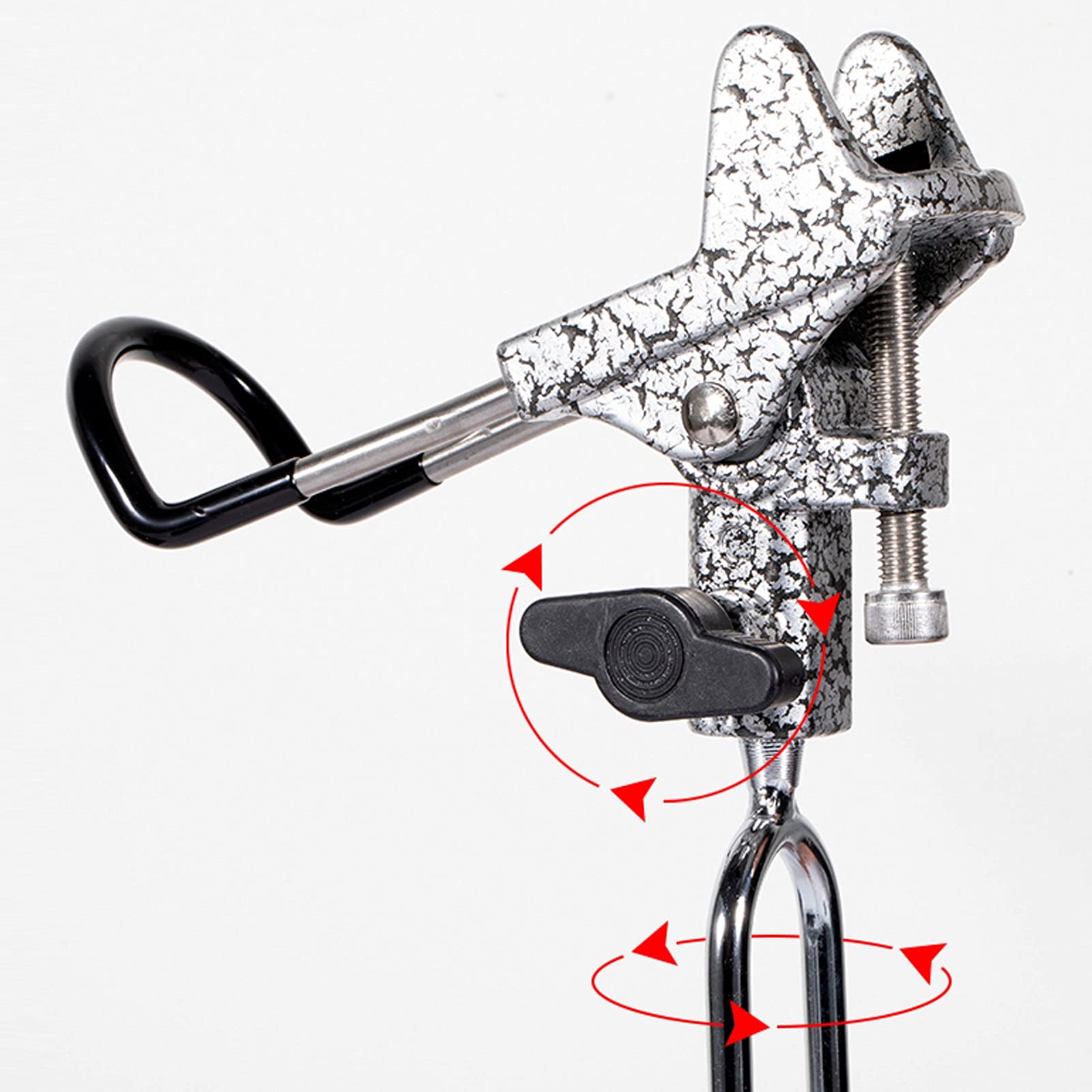 caihuashopping Support Canne a Peche Support de Tige de pêche, Tige de Cadre de Tourelle, Tige de la Main, Cadre d'insert Universel, Plaque de pêche multifonctionnelle Support de Canne à Pêche