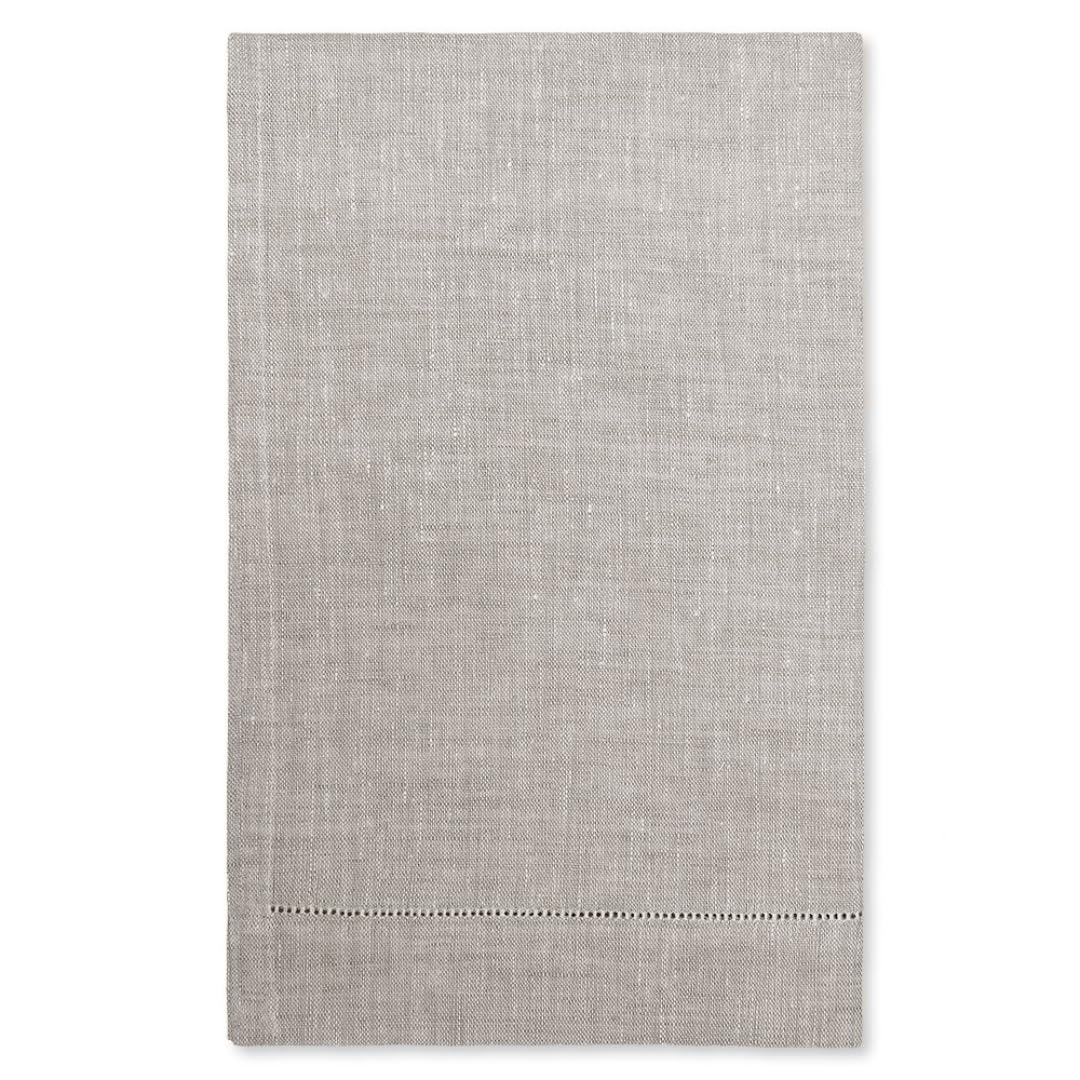 Cuore di lino - Toalla Ligera para el Rostro de Lino Puro 100% Made in Italy Ajour Natural (60 x 100 cm)