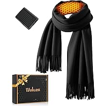 Wulcea Graphene Heated Scarf For Women 5V2A 6000mAh Fast Charge Large Capacity Battery
