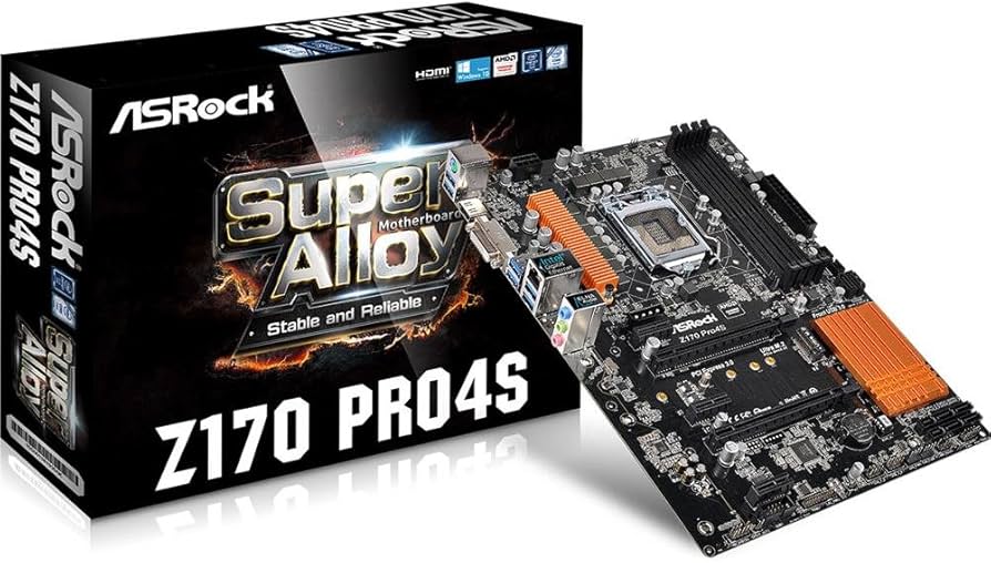 Amazon.com: ASRock ATX DDR4 LGA 1151 Motherboard Z170 PRO4S