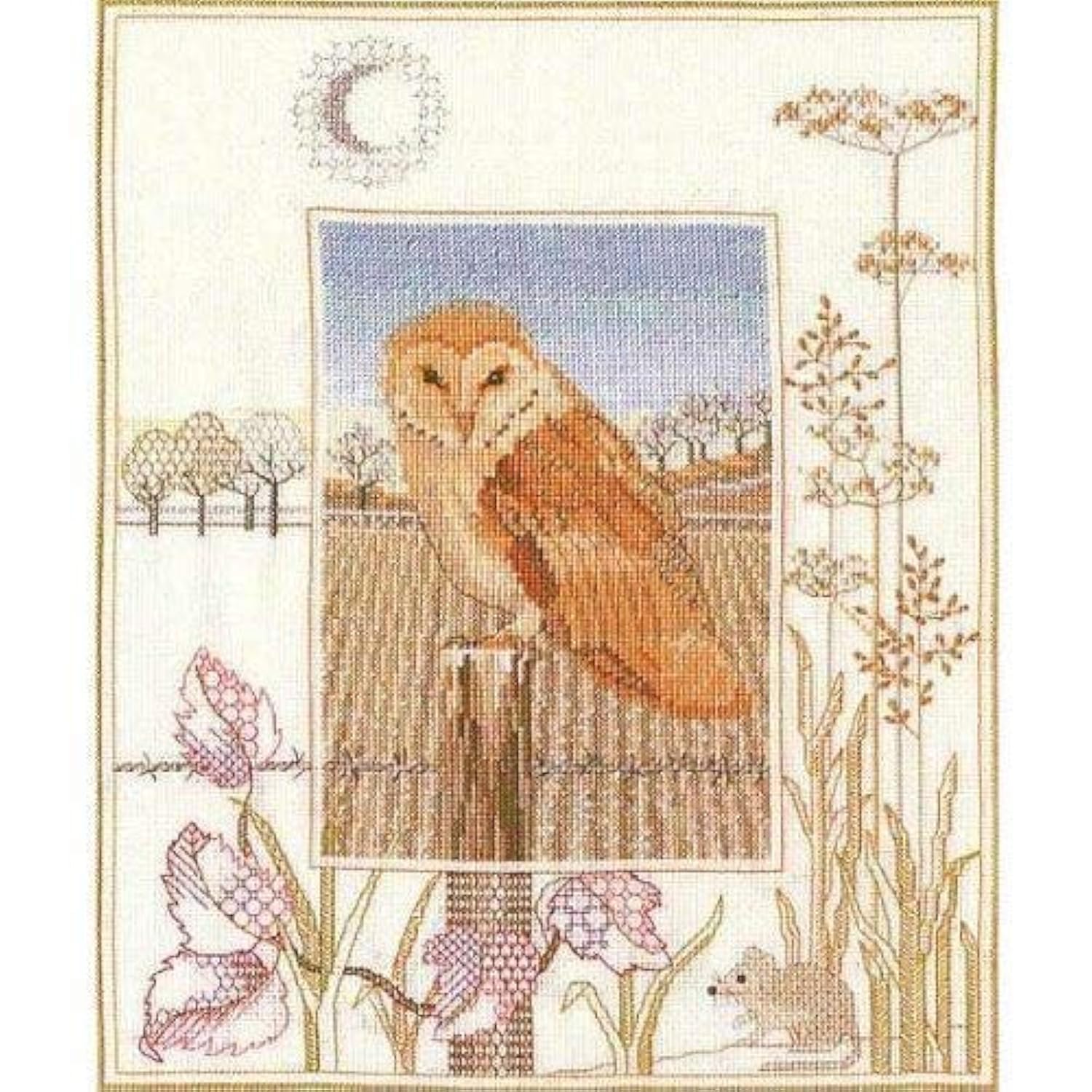Bothy Threads Cross Stitch Kit - Wildlife - Barn Owl