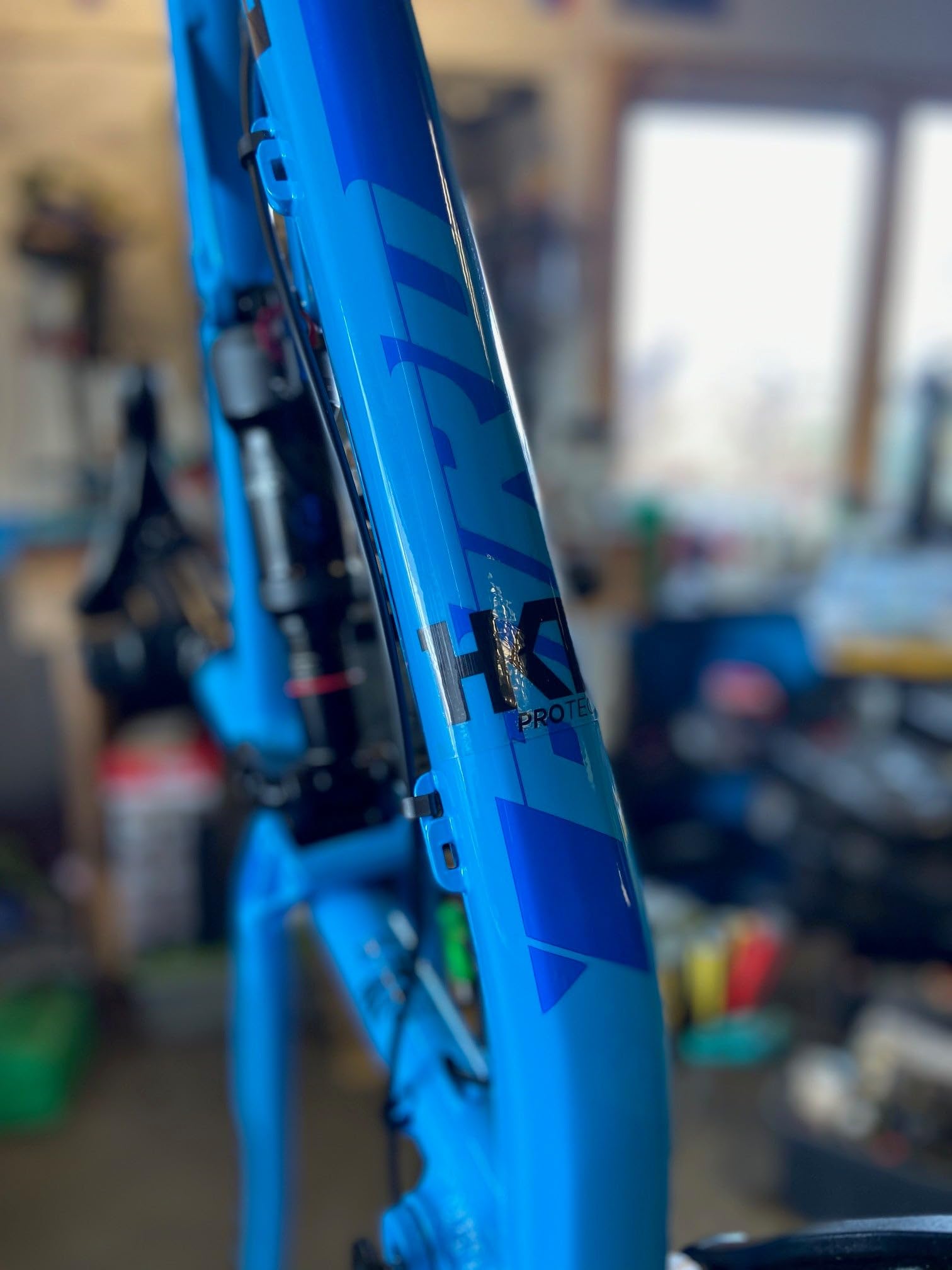 Kit de protection complet pour cadre de vélo (finition mate)