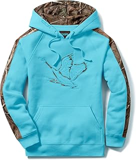 Sponsored Ad - CQR Women's Fleece Pullover Hoodies, Outdoor Front Pocket Hoodie Sweatshirts, Winter Fleece Lined Sweatshirt