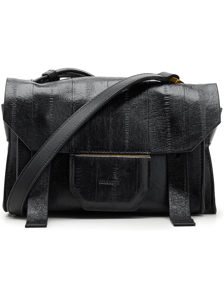 Black AllSaints Ursa Eel Mini Xbody