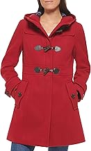 Chaqueta Peacoat de lujo suave para mujer Tommy Hilfiger con capucha