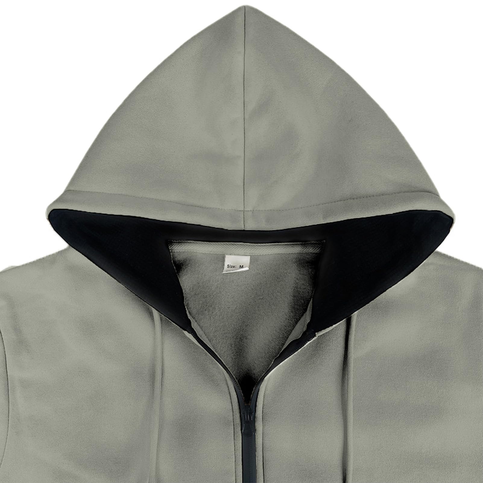 amropi Conjunto de Chándal para Hombre Cremallera Chaqueta con Capucha y Jogging Pantalones 2 Piezas