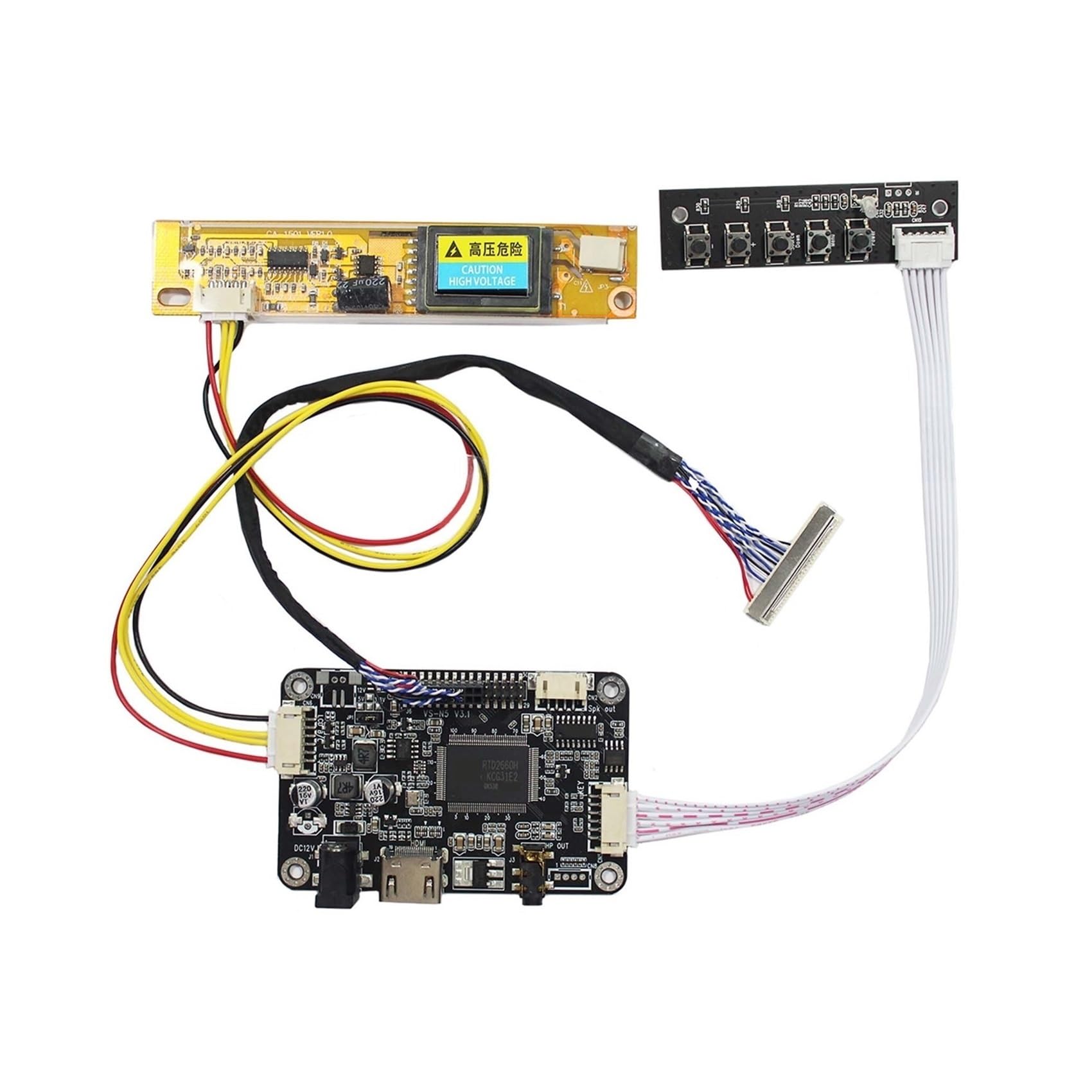MTUX56XXETI LCD Controller Board For LP156WH1 LTN156AT01 N156B3 B156XW01 LTN160AT01 Screen