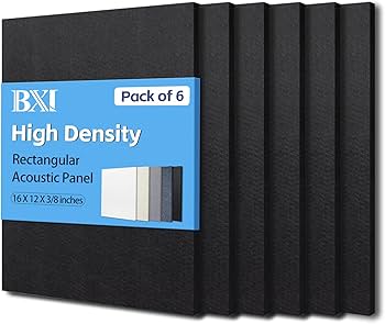 Amazon.com: BXI Sound Absorber - 16 X 12 X 3/8 Inches 6 Pack High