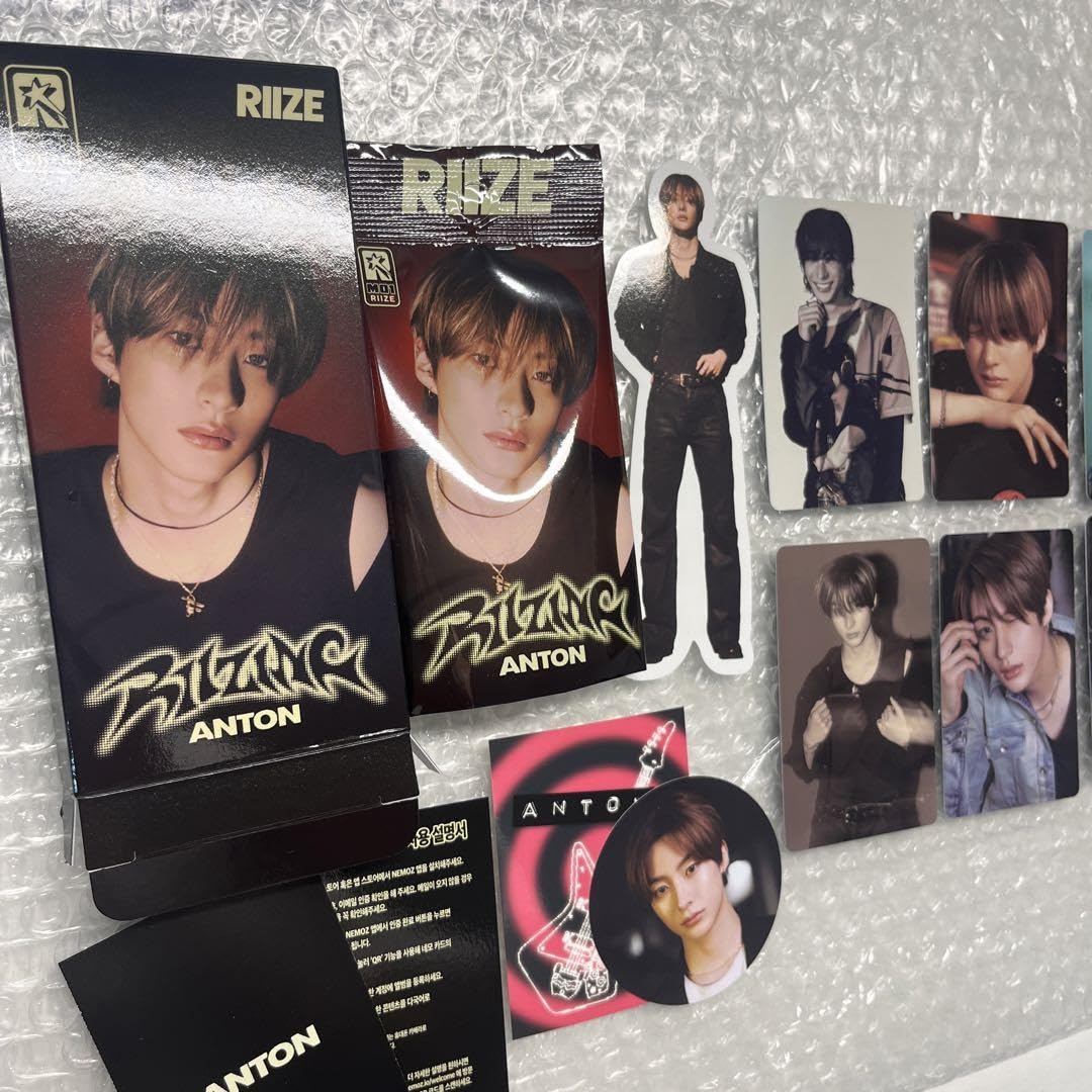 Amazon.co.jp: RIIZEアントン トレカ アルバムPhoto pack