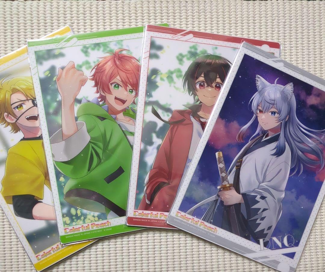 Amazon.co.jp: 2 カラフルピーチ クリアポスター じゃぱぱ たっつん