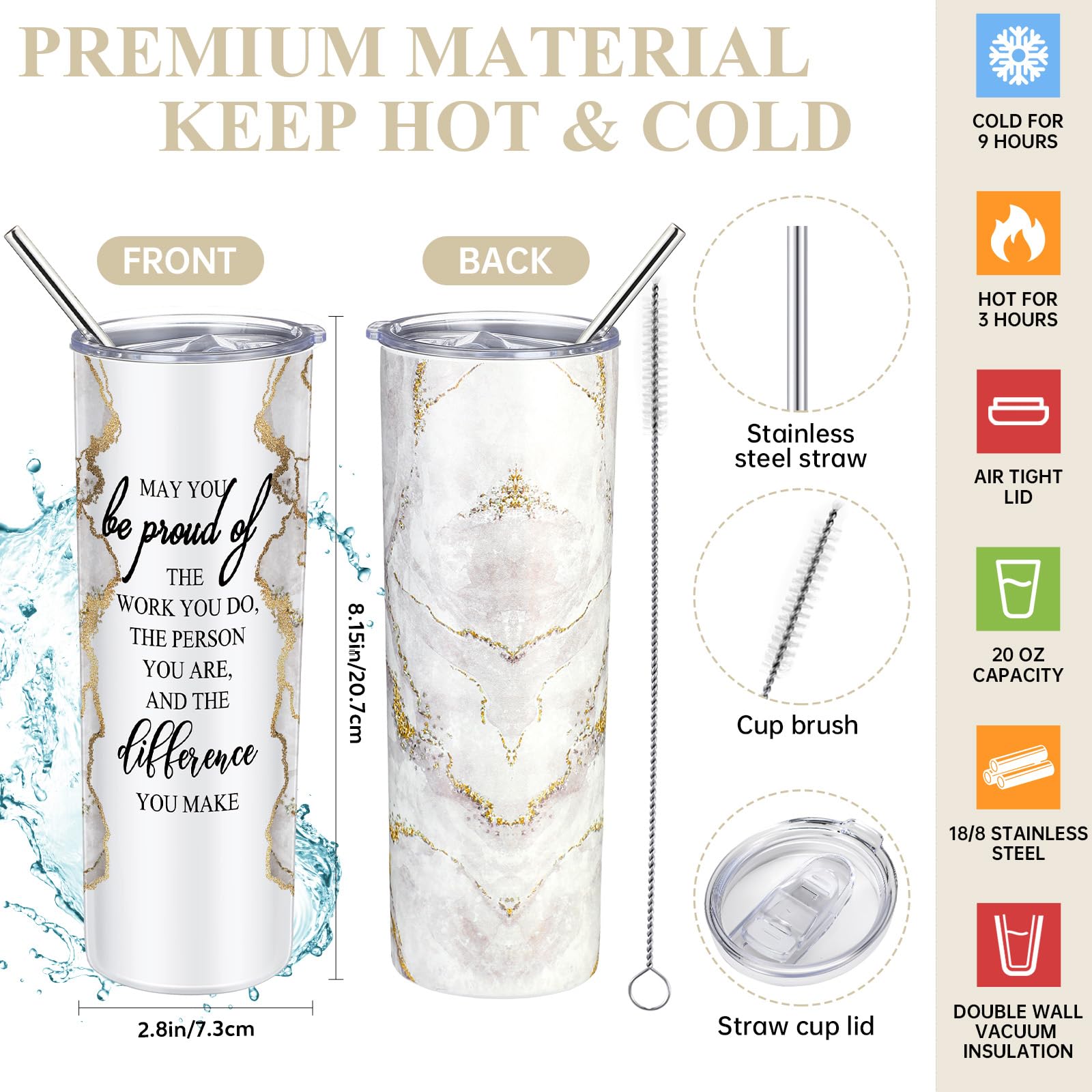 Snapklik.com : Domensi 6 Pcs Employee Appreciation Gift Set For Women ...