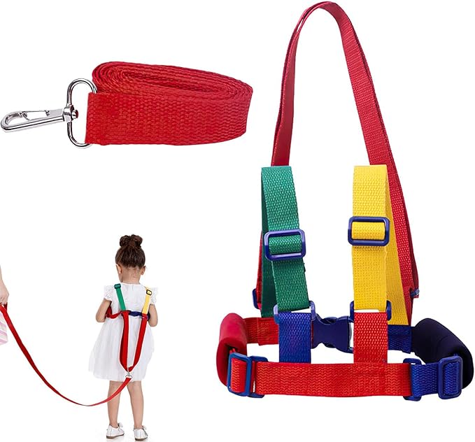 Toddler Reins, Toddler Safety Walking Harness, Baby Reins, 2 in 1 Baby