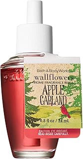 Bath and Body Works Wallflowers Home Fragrance Refill 0.8 Fluid Ounce [2018 Edition] (Apple Garland)