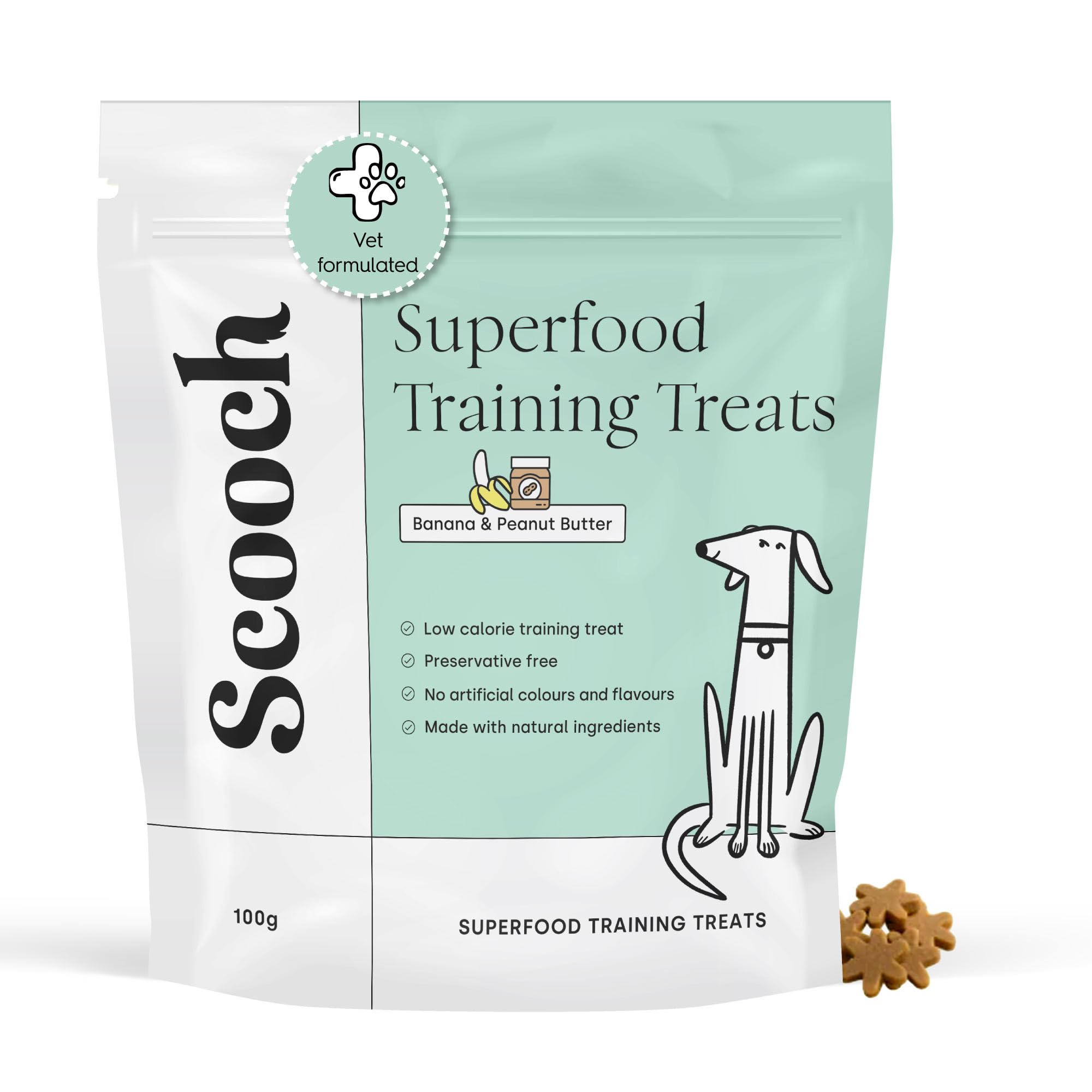 Superfood Training Treats, 100 g (Pack of 1)