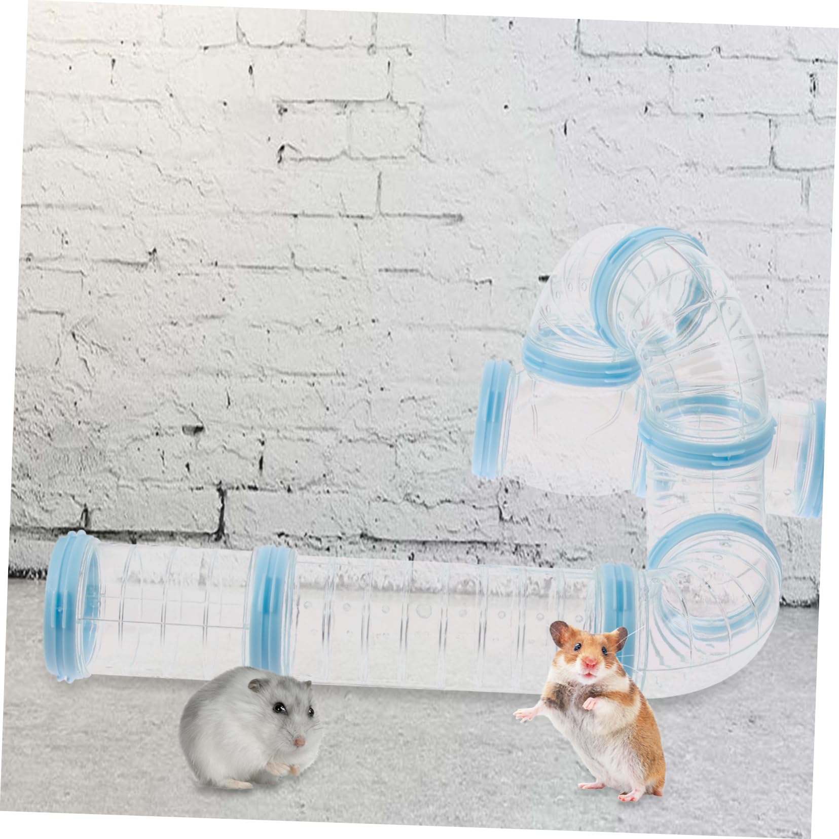 Selbstgebaute Hamstertunnel 2 Satz Pp mit Abnehmbar Design