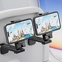 Vista 11 de MiiKARE Travel Essentials - Soporte universal para teléfono de avión, soporte de teléfono manos libres para volar con rotación de 360 grados