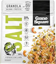 Granola GranoSquare SALT Pistache com Limão 200g