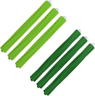 3 Set Rubber Roller Brush Replacement Parts for IRobot Roomba S9 (9150) S9+ S9 Plus (9550) S Series Vacuum Cleaner, Multi-Surface Rubber Brushes
