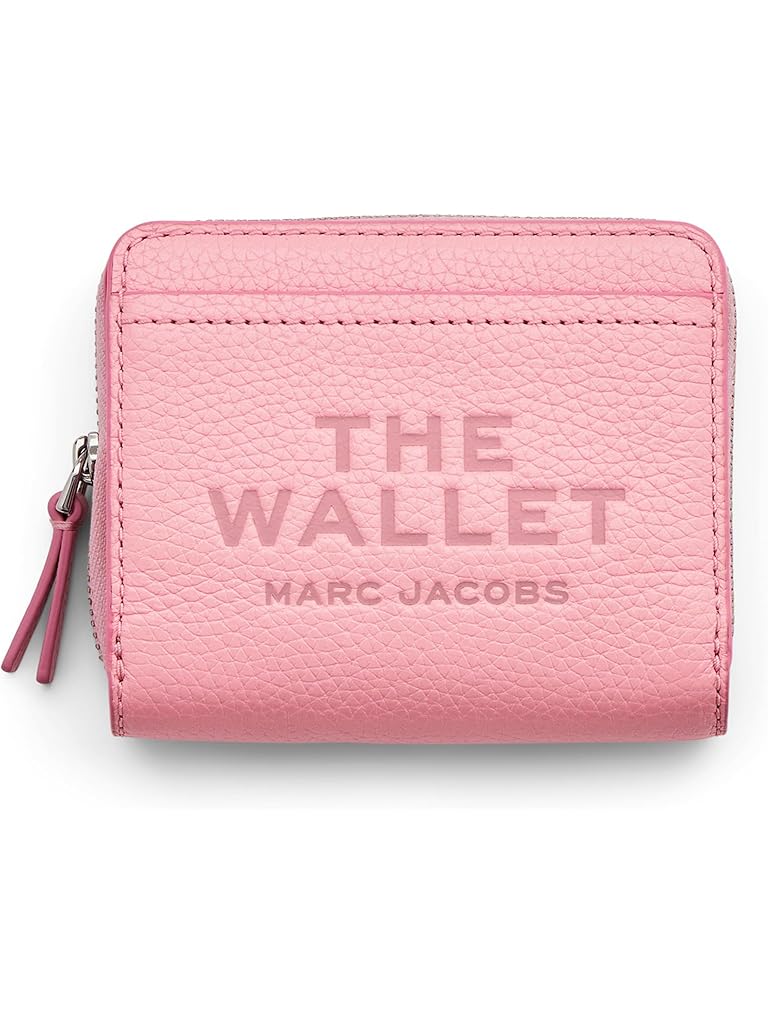 Pink Marc Jacobs The Leather Mini Compact Wallet