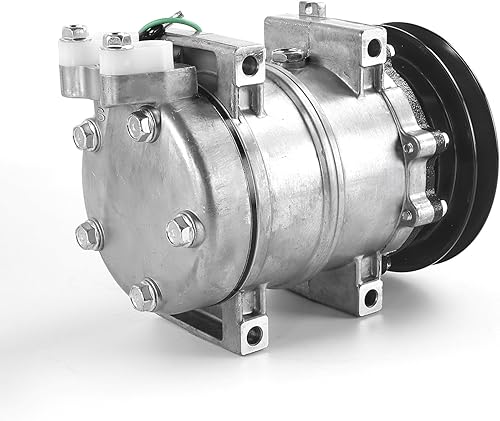 Miniatura 8 de Otobaijeni Compresor de aire acondicionado 506011-9751 506011-9910 para excavadora Komatsu Hitachi 300 506211-7980 5060119751 5060119910 5062117980,