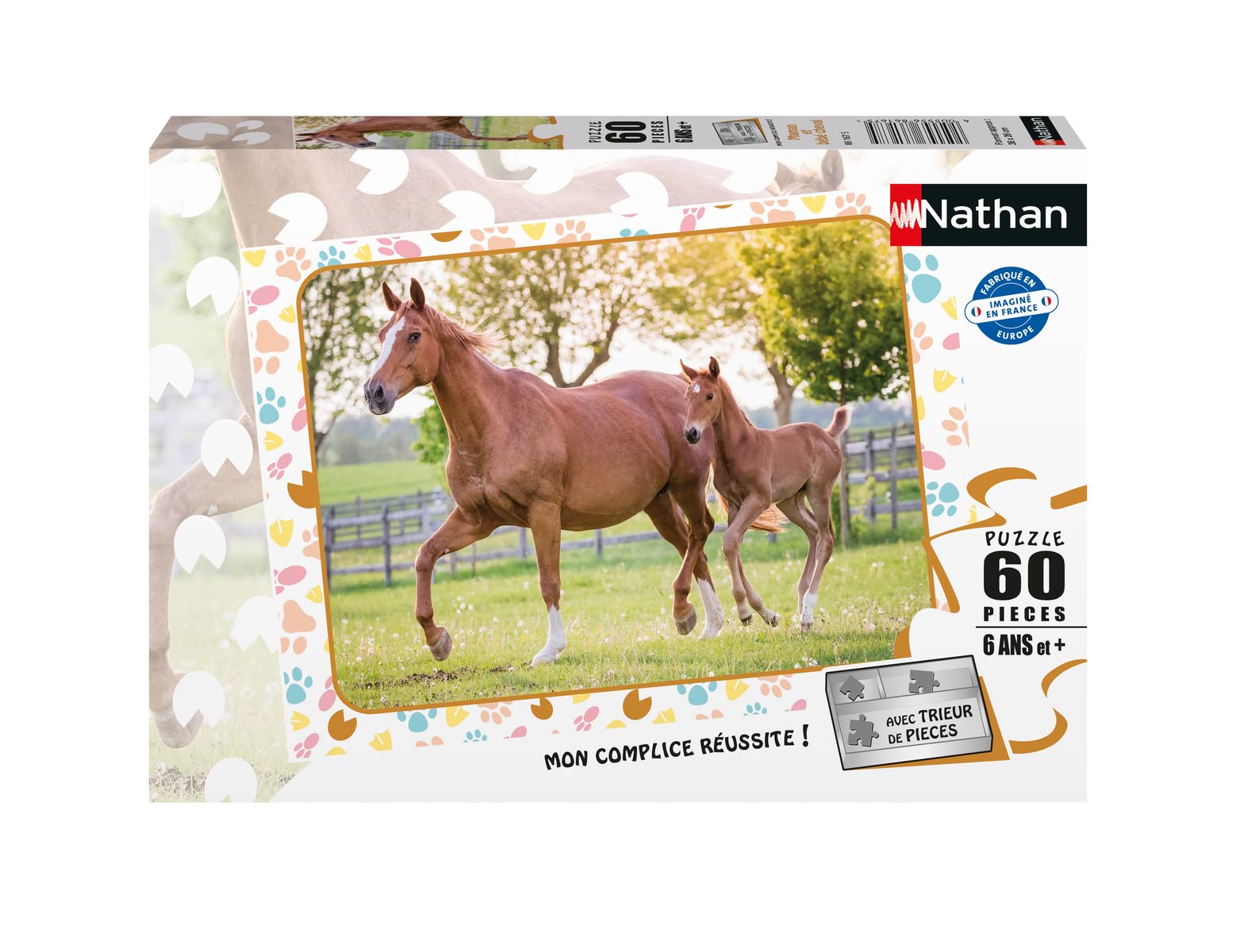 Nathan - 4005556861675 60-Piece Jigsaw Puzzle