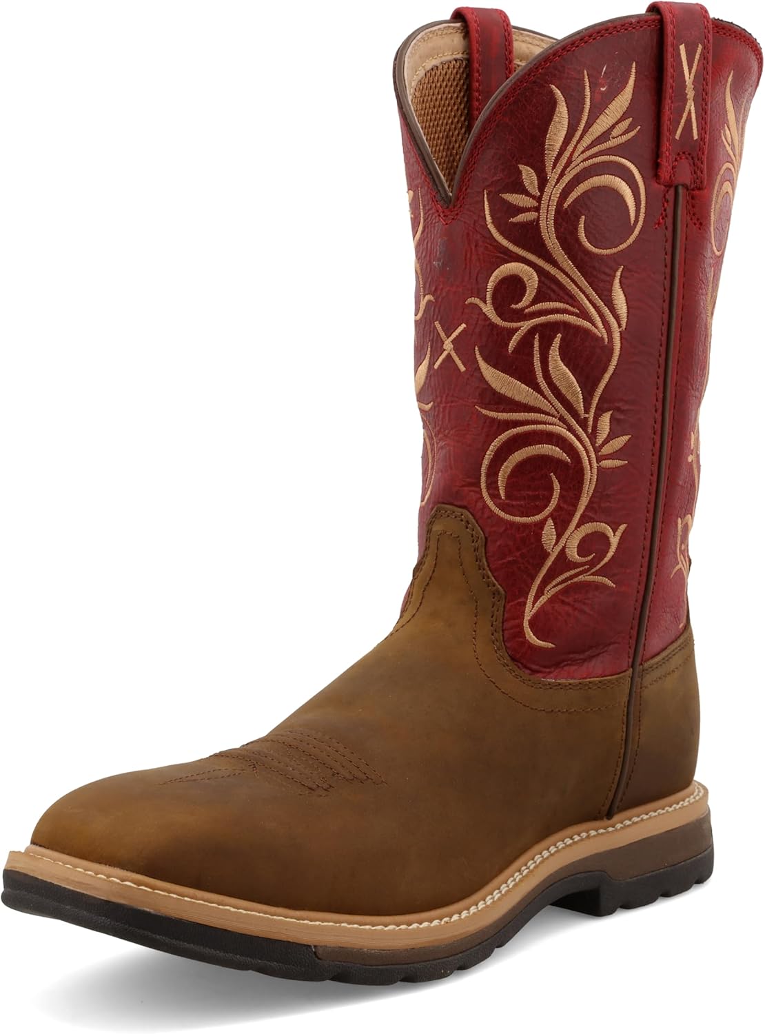 Twisted X Women's Steel Toe Lite Western Work Boot