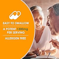 Vista 5 de VH Nutrition FoodBoost MAX 1300 mg Estimulante del apetito* Píldoras de aumento de peso* para hombres y mujeres Formulado con genciana, cúrcuma