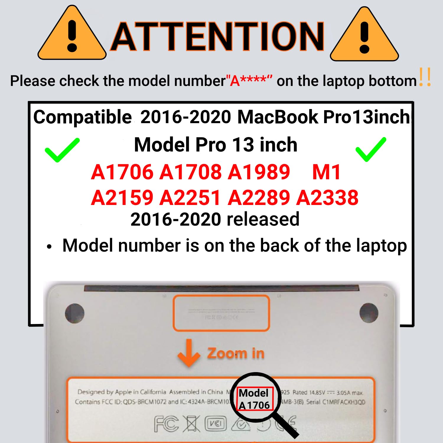 Custodia con MacBook Pro 13 Pollici 2020 2019 2018 2017 2016 Modello A2338 A2289 A2251 A2159 A1989 A1708 A1706, Plastica Portatile Rigida Caso & Tastiera Cover, 1687 Foglia verde tropicale