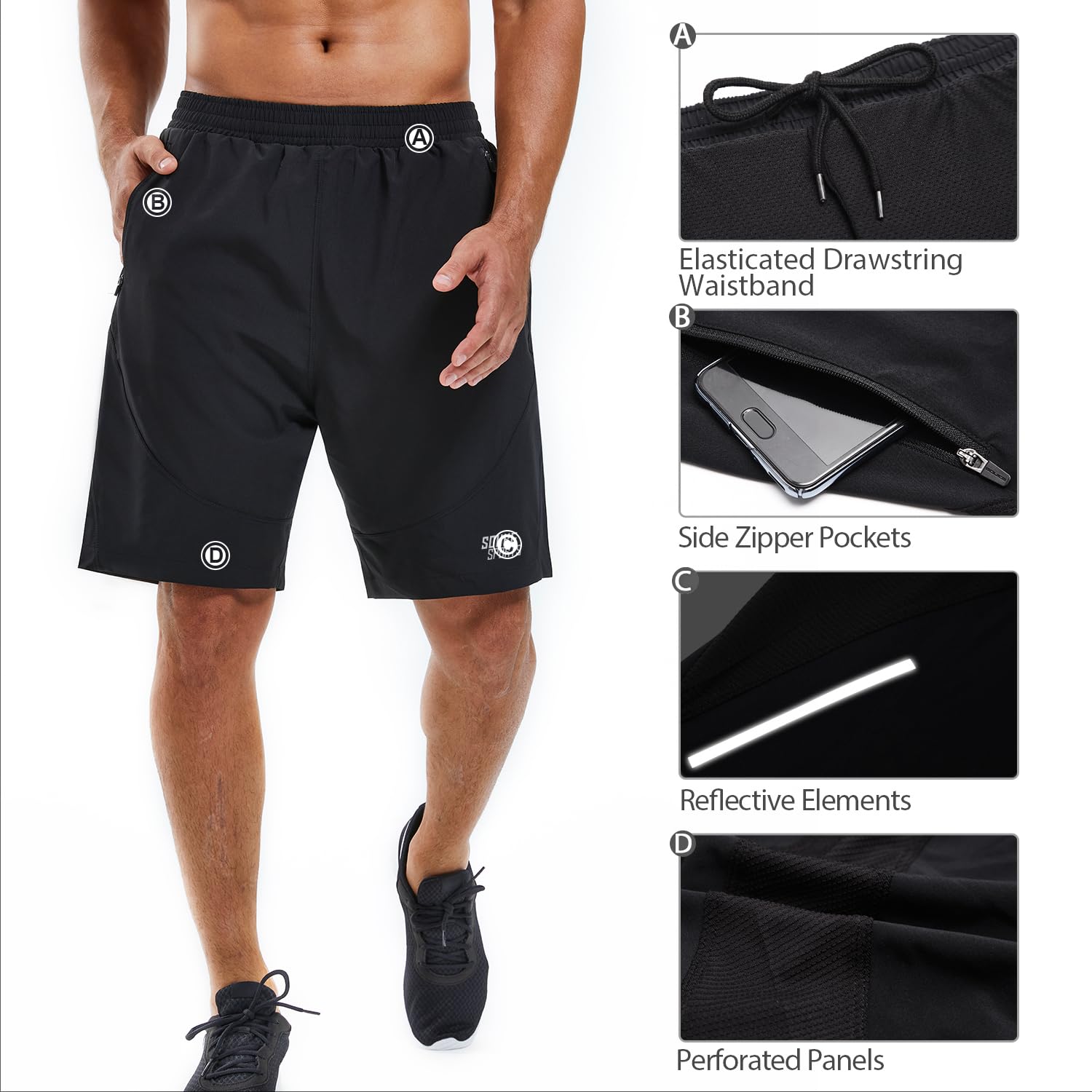 Souke Sports Shorts de corrida masculino 2 em 1 para treino 17,78 cm secagem rápida academia shorts atléticos forro bolsos com zíper em promoção! Veja a oferta e mais achadinhos de Shorts & Bermudas 4 Hoje é o melhor dia para comprar Souke Sports Shorts de corrida masculino 2 em 1 para treino 17,78 cm secagem rápida academia shorts atléticos forro bolsos com zíper com aquele preço maroto! Promoção! Aproveite a oferta! 4