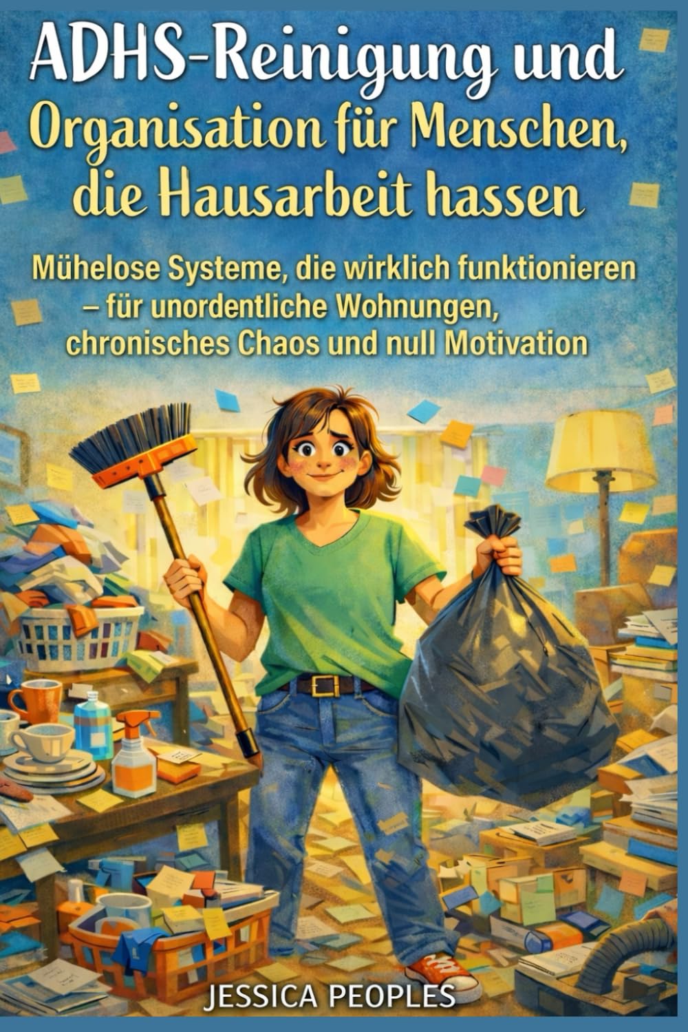 ADHS-Reinigung und Organisation für Menschen, die Hausarbeit hassen: Mühelose Systeme, die wirklich funktionieren – für unordentliche Wohnungen, chronisches Chaos und null Motivation