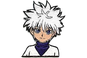 Hunter X Hunter: Killua Embroidered Patch - Enhance Your Collection with Anime Iconography