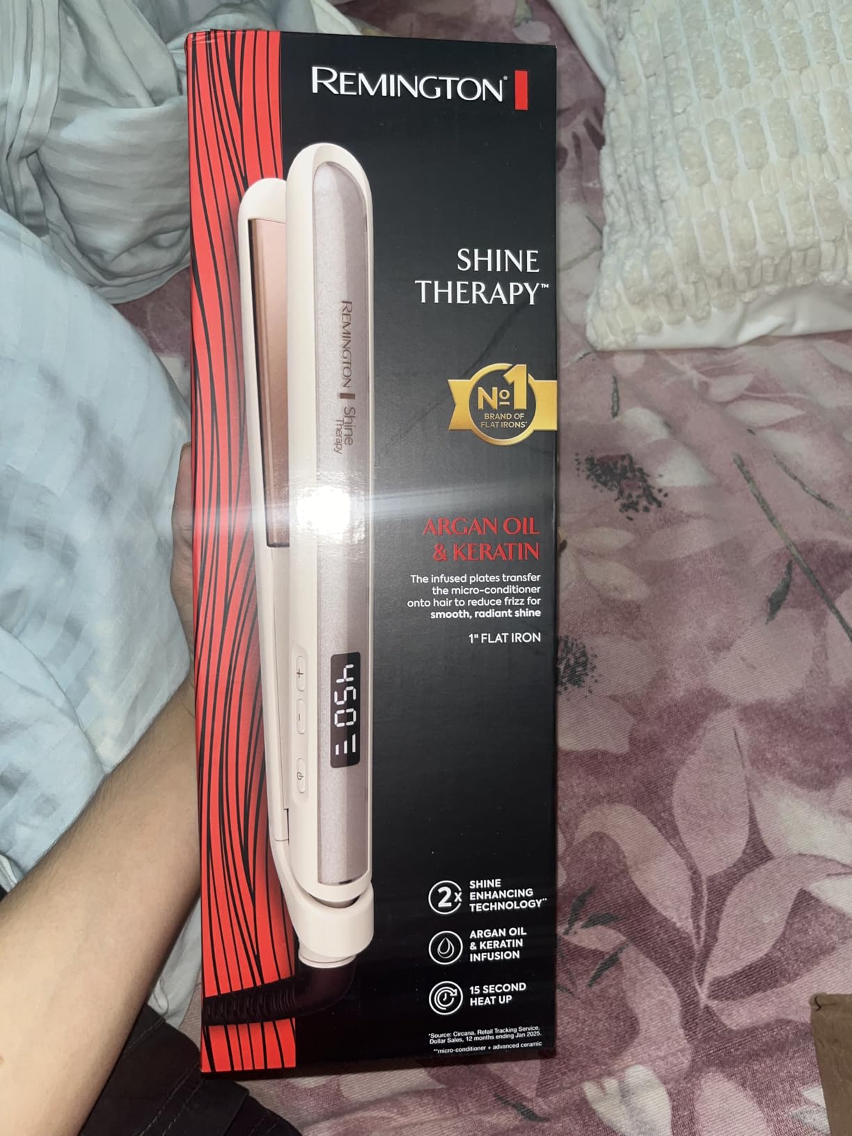 Remington Shine Therapy 2 inch customer result