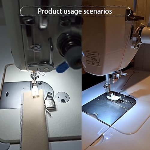 Miniatura 5 de 2 unids industria máquina de coser de teflón prensatelas pie para Juki Brother Singer Consew Industrial Lockstitch Máquinas de coser