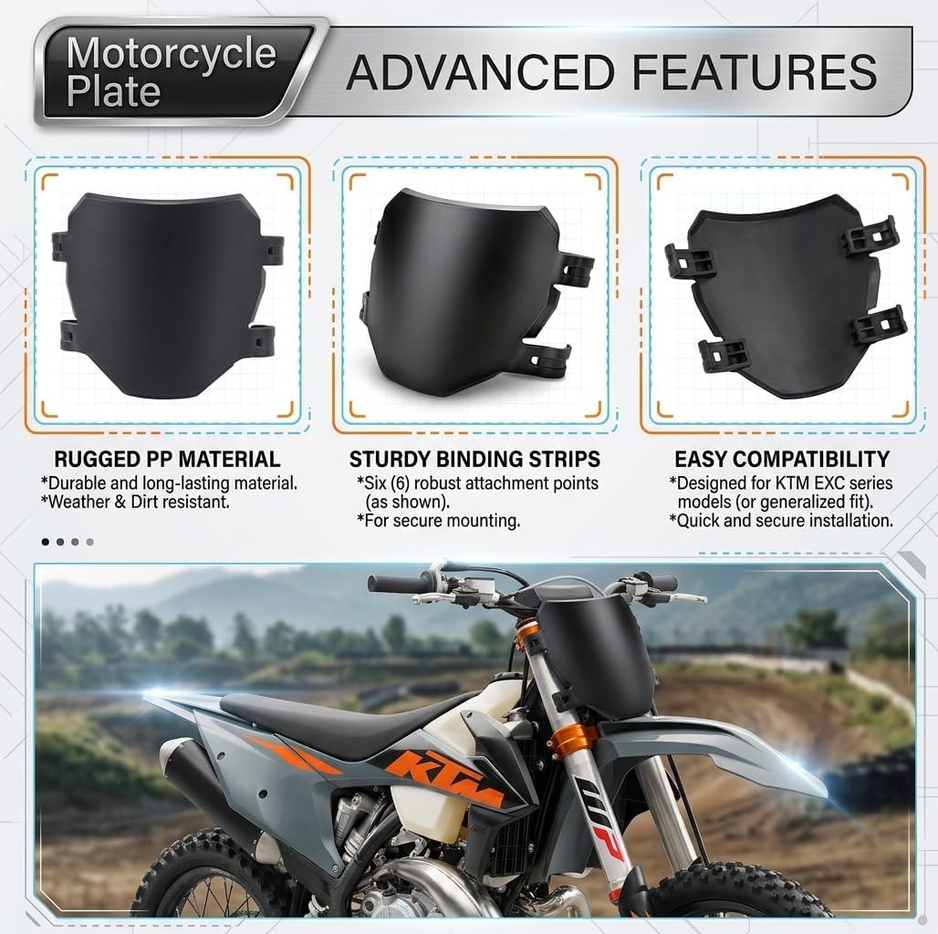 2 Pack Electric Bike Number Plate - Universal Downhill Electric Bike Plate Fit for Q20, S1/S2/Y1/RX, X1S/X/X2, LBX, Sting MX3/MX4/MX5, XXX, Mantis, Dragster, Pro SS/SR/S, Soleil 01, RTR-Black