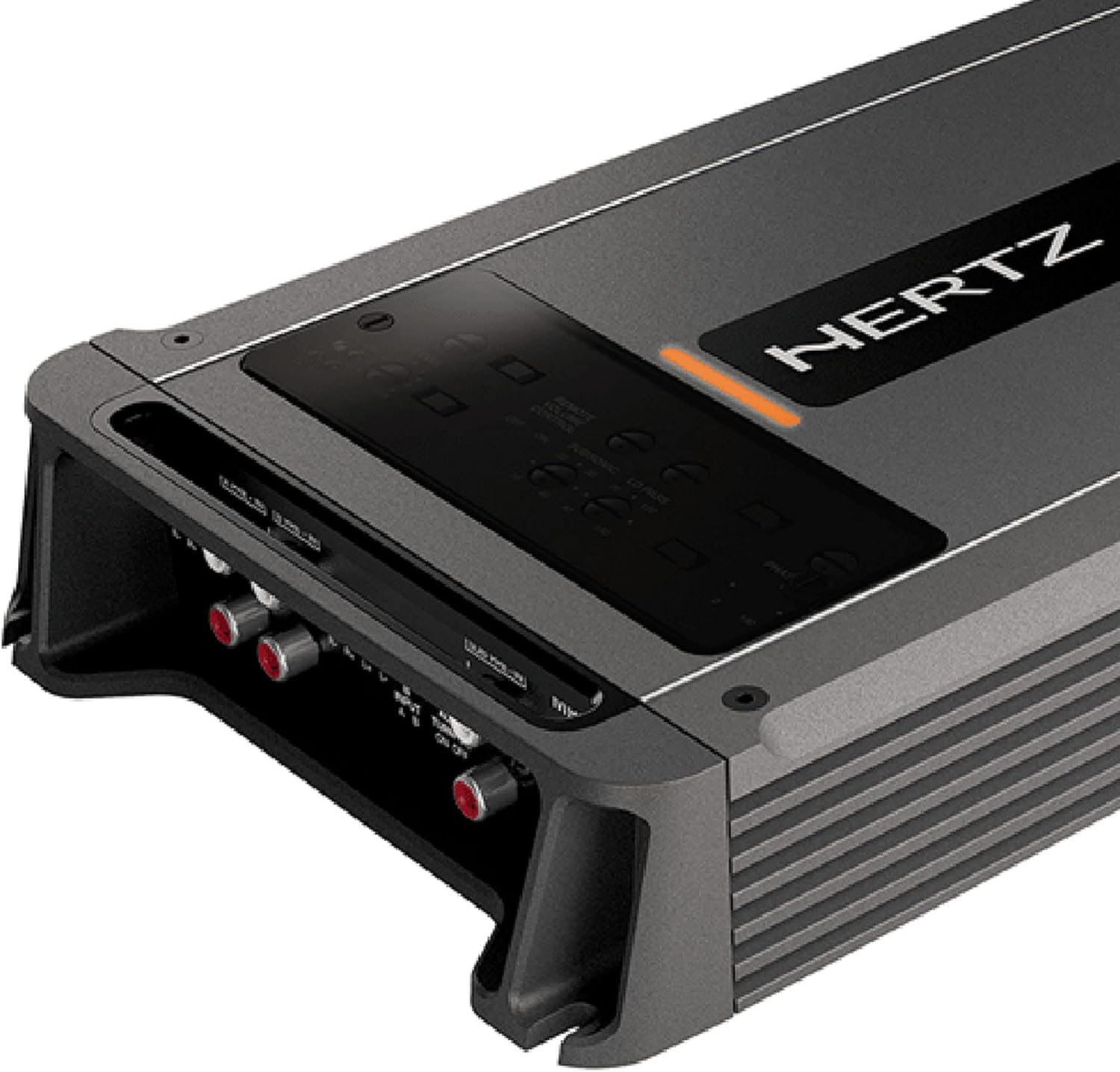 Hertz Mille Legend Series ML-Power-1 D-Class Mono Amplifier input and output terminals