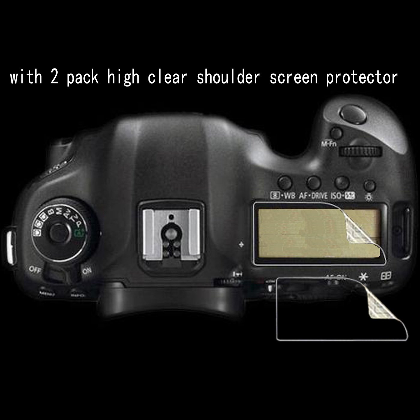 JJC Autocollant de protection anti-rayures compatible avec appareil photo Canon EOS R6 Mark II R6II sans miroir, film antidérapant (motif camouflage