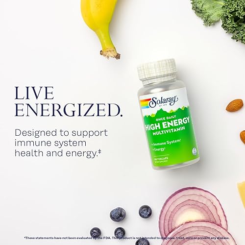 Miniatura 5 de SOLARAY Polvo de glicinato de magnesio de 350 mg y paquete multivitamínico de alta energía  Magnesio quelado y una vez al día Multi  Salud ósea,