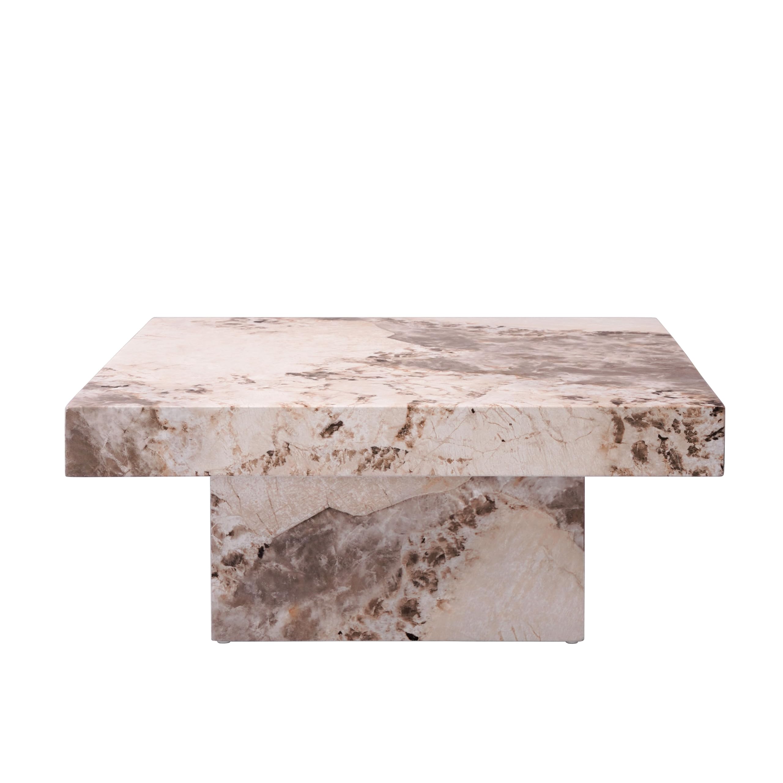 Amazon.com: Acme Fultan Contemporary ECC/Wood Square Coffee Table