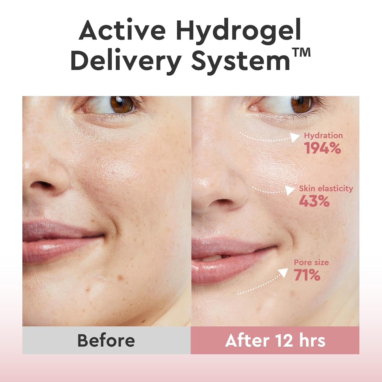 Elvira Bio-Collagen Real Deep Mask, Overnight Hydrating Face Mask with Hyaluronic Acid, Korean Skincare Face Mask for Moisturizing and Firming, Face Masks Sheet for All Skin Types, 4 Pack - Image 4