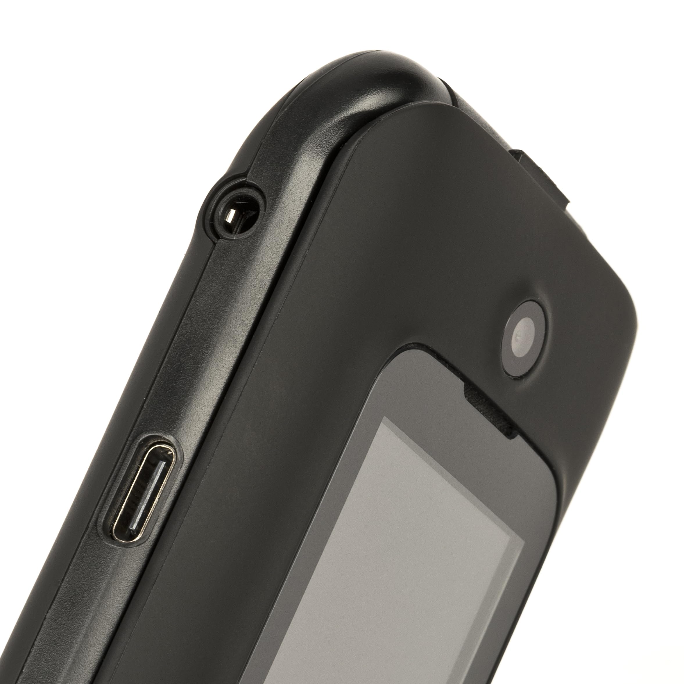 Trevi FLEX PLUS 55 Telefono Cellulare a Conchiglia per Anziani con Tasti Grandi Retroilluminati, Senior Phone con Tasto SOS Emergenza, Batteria Lunga Durata e Base di Ricarica Inclusa, Nero