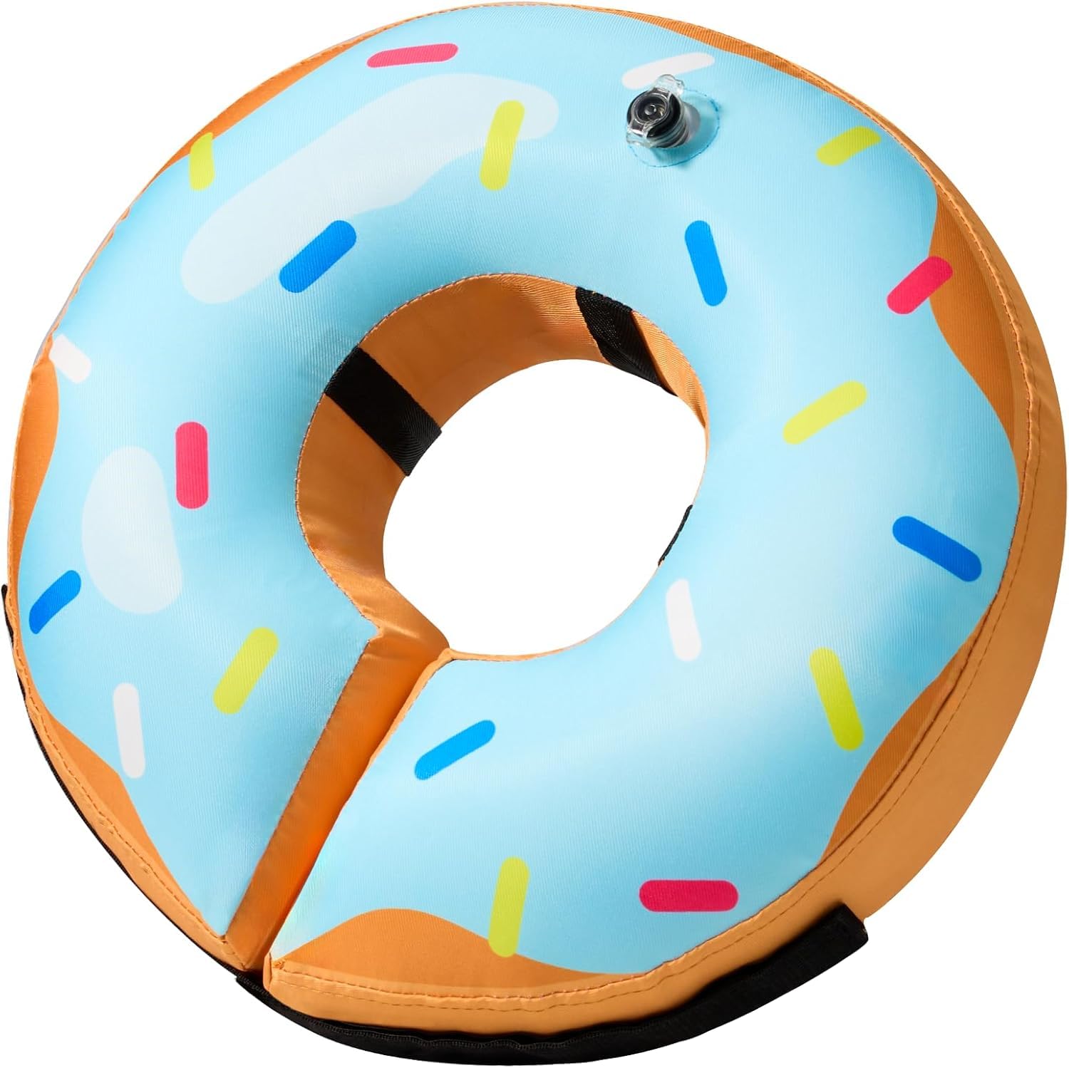 BENCMATE Inflatable Dog Cone Collar Alternative, Soft Dog Cone for Small Medium Large Dogs and Cats, Neck Recovery ECollar Donut Collar After Surgery