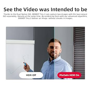 Amazon.com: OBSBOT Tiny 2 AI-Powered PTZ 4K Webcam 1/1.5