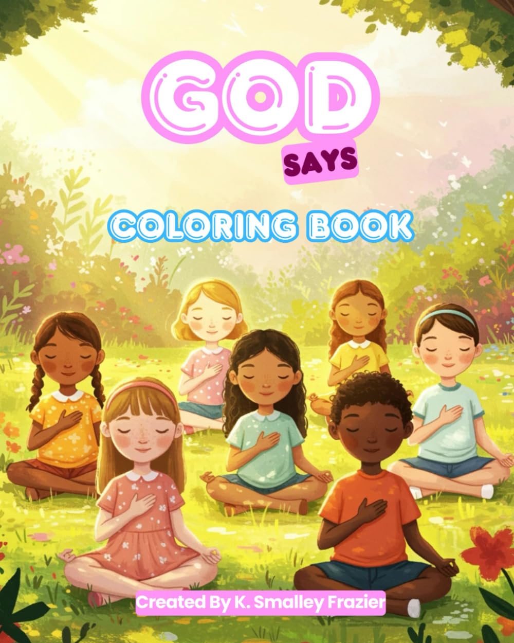 God Says Coloring Book (Be Like Christ)