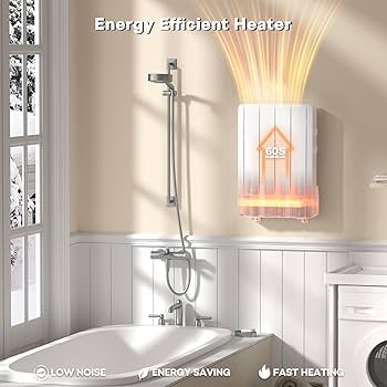 Amazon.com: Plug-in Electric Wall Heater 800W Portable