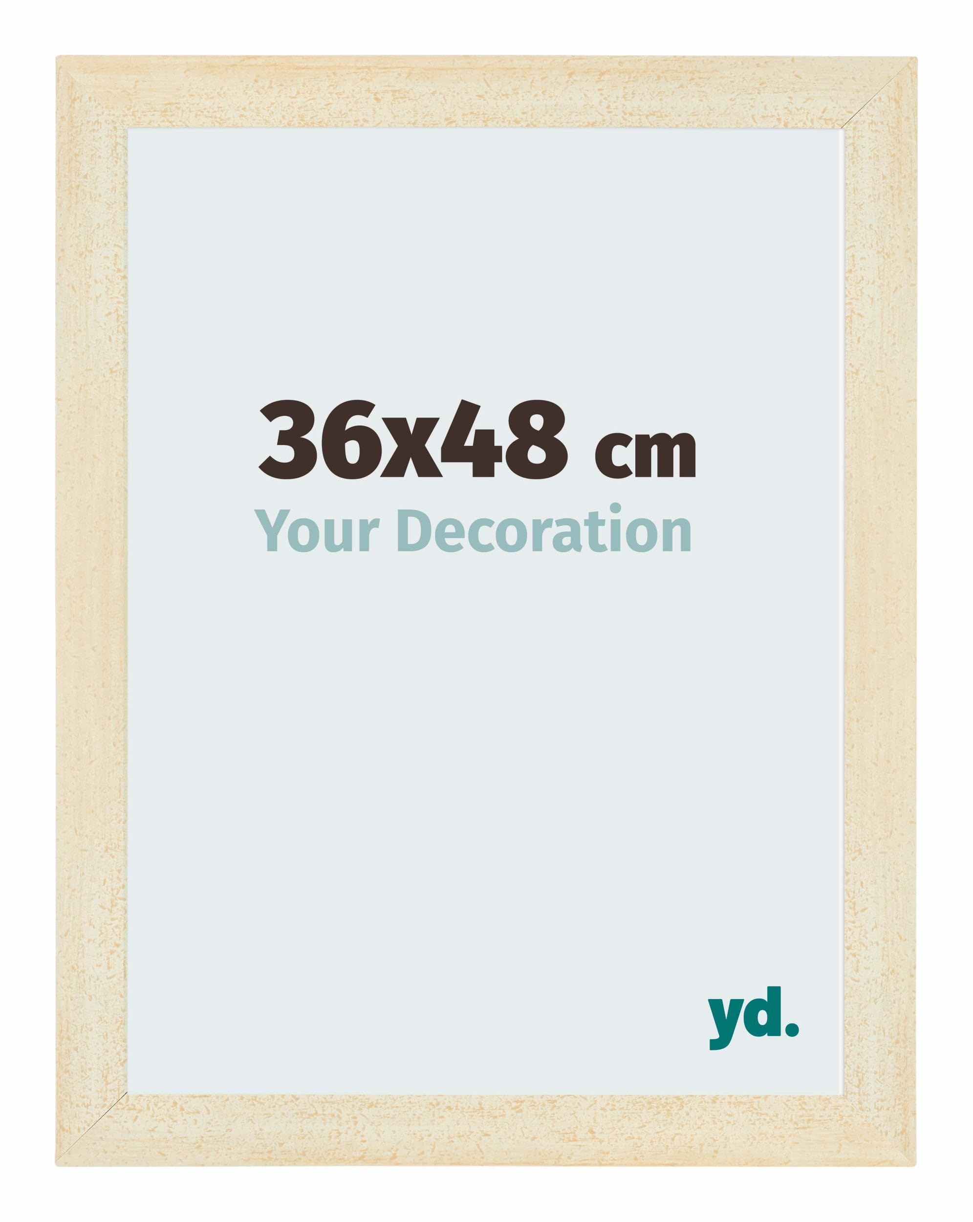 Your Decoration - Picture Frame 36x48 cm - Sand Swept - Decorative Wall Frame in MDF with Antireflection - Frame 36x48 - Mura