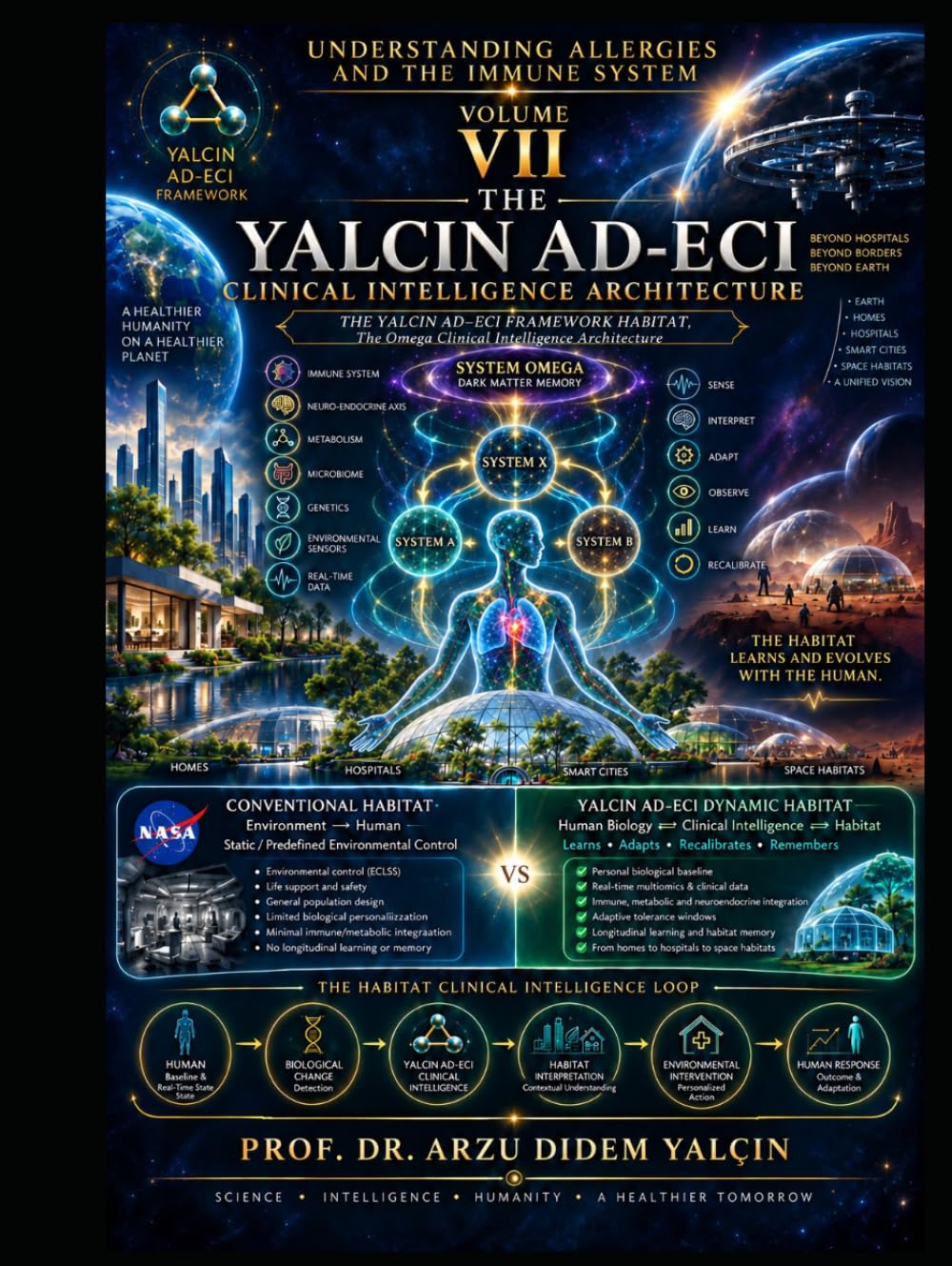 UNDERSTANDING ALLERGIES AND THE IMMUNE SYSTEM VOLUME VII: THE YALCIN AD–ECI FRAMEWORK DYNAMIC HABITAT, The Omega Clinical Intelligence Architecture