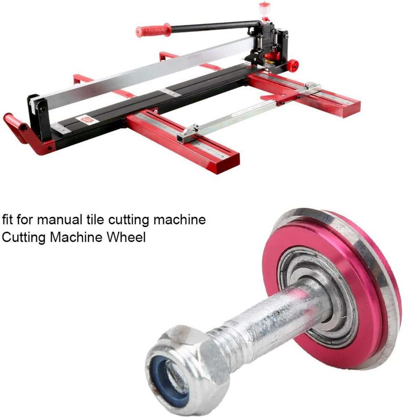 Tile Cutter Wheel, 22×6×6mm Carbide Ceramic Tile Cutter Replacement